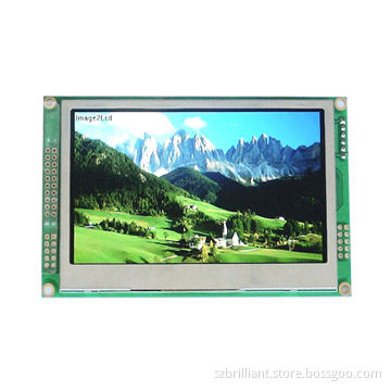 4.3-inch TFT color LCD module display, supports 256 characters with 8 x 16 dots, 32 x 32 pixels